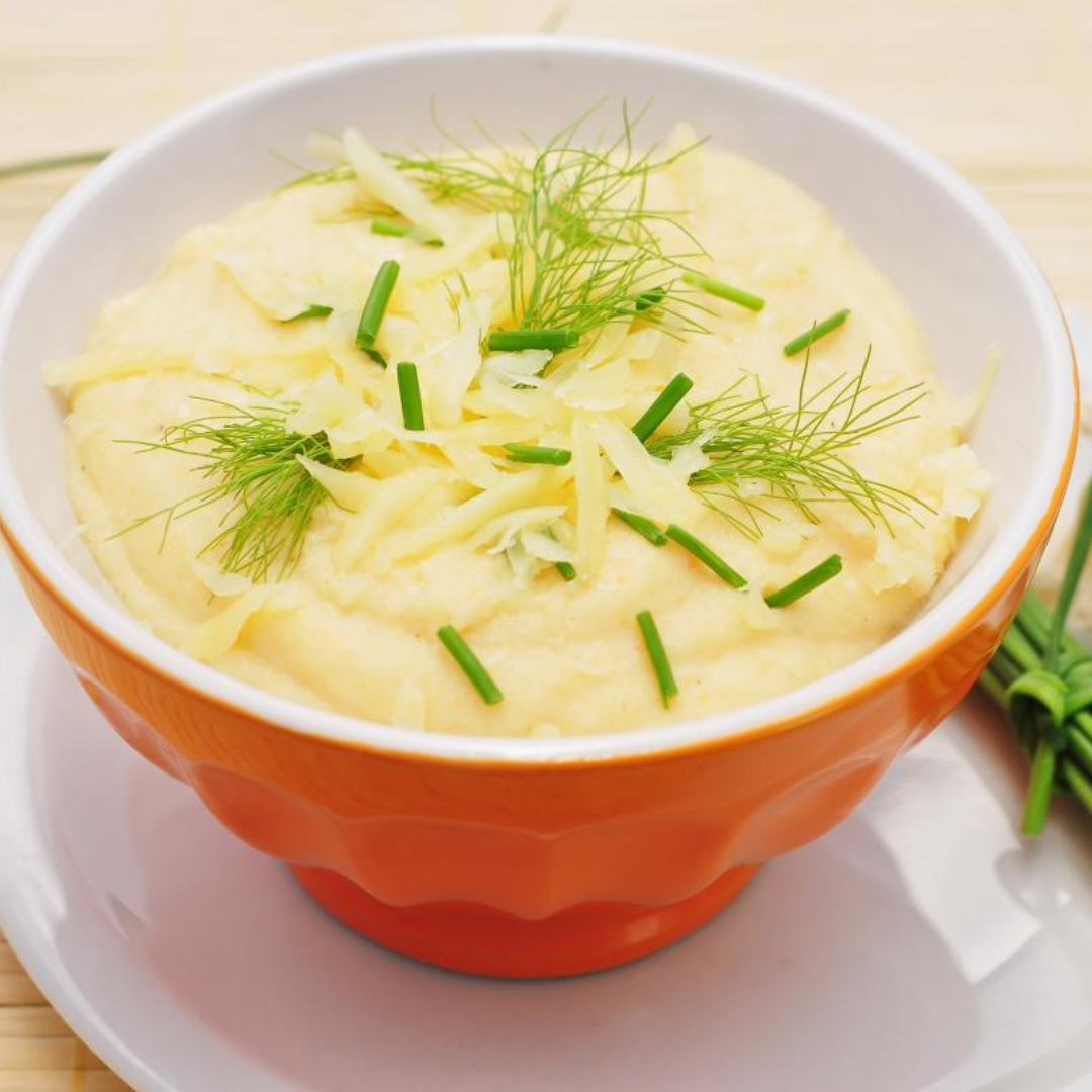 Cauliflower Cod Puree