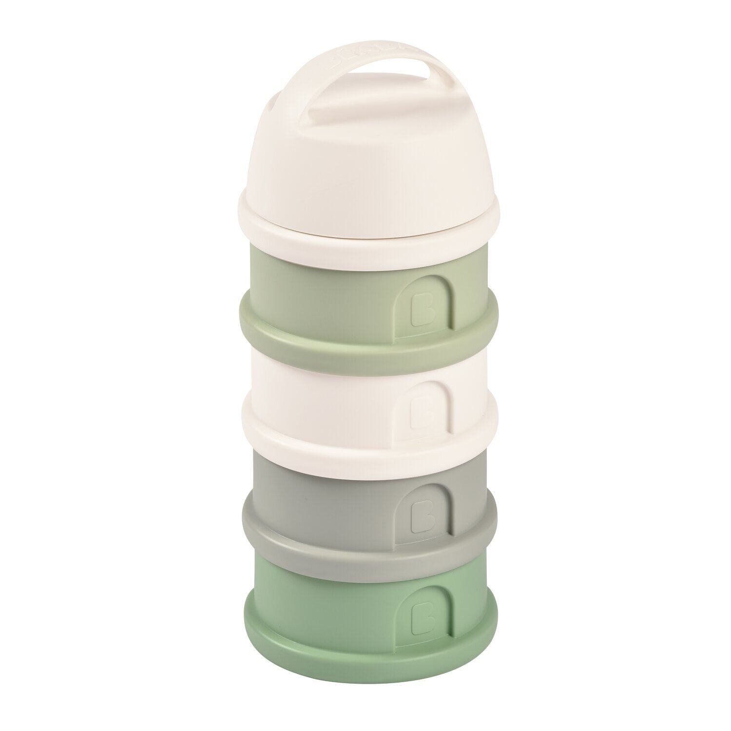 Boîte doseuse de lait 4 compartiments empilables