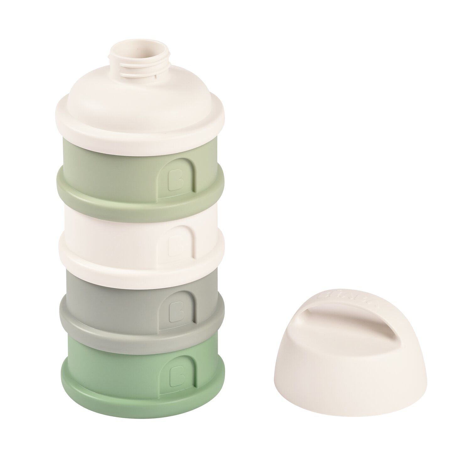 Boîte doseuse de lait 4 compartiments empilables
