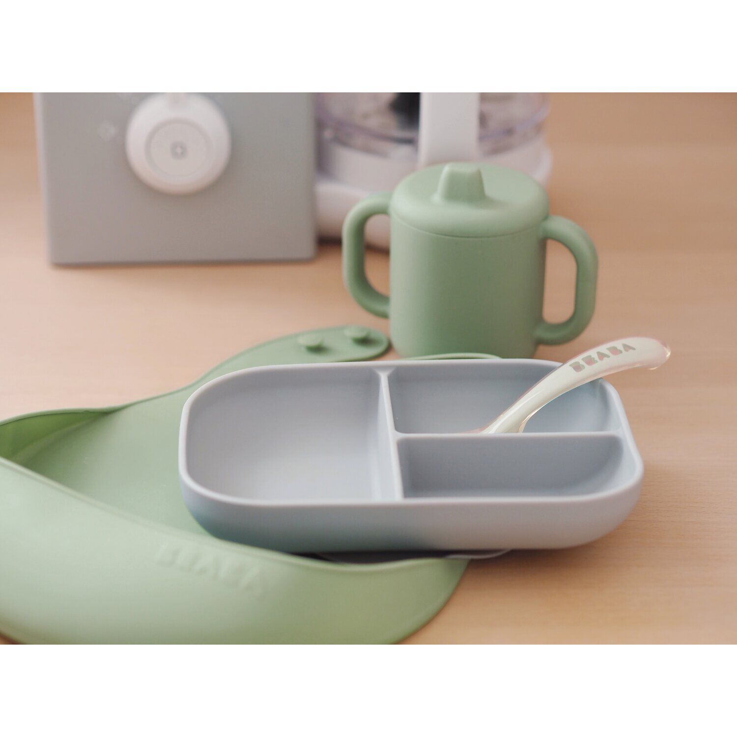 Coffret repas silicone Les essentiels