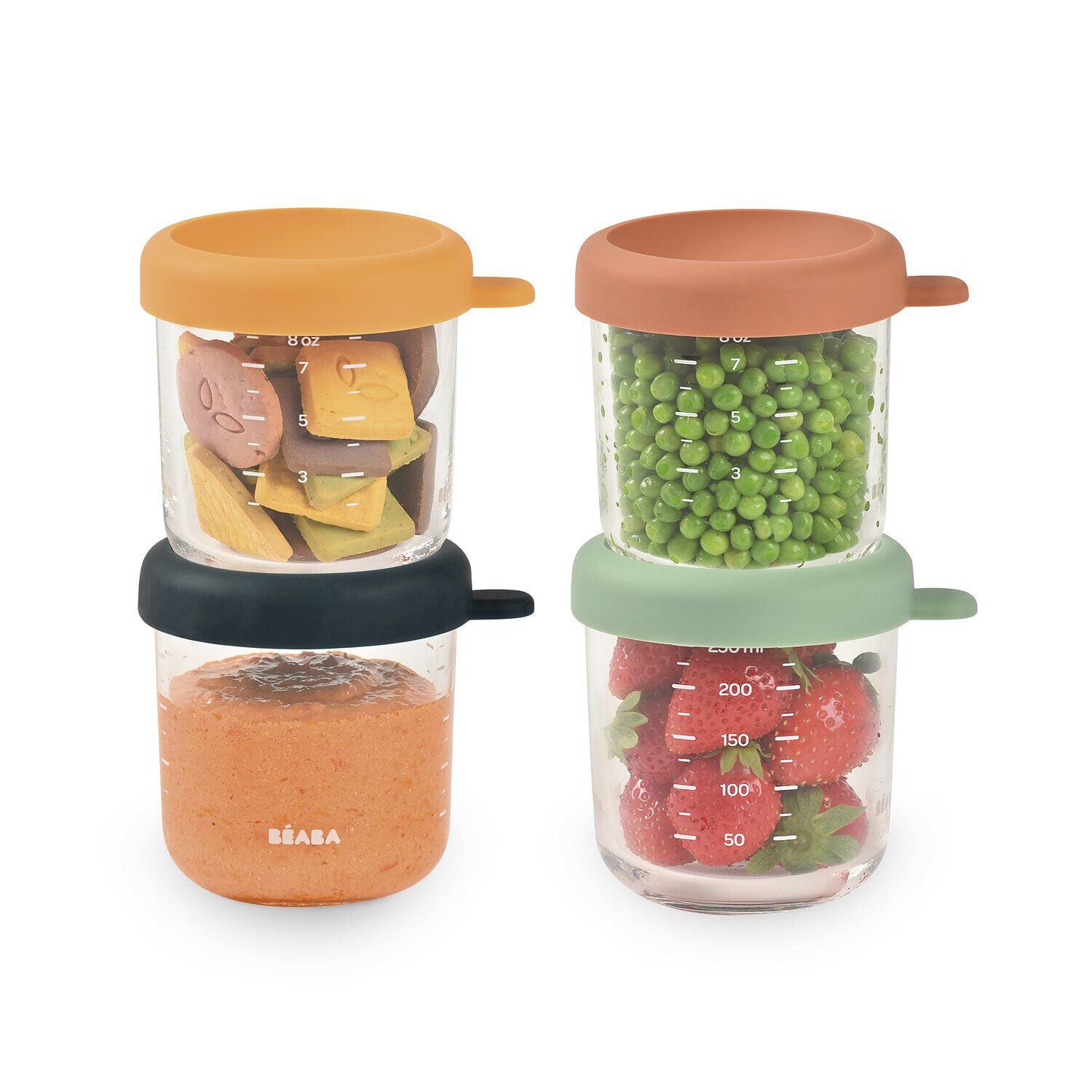 Coffret 4 portions verre 250ml
