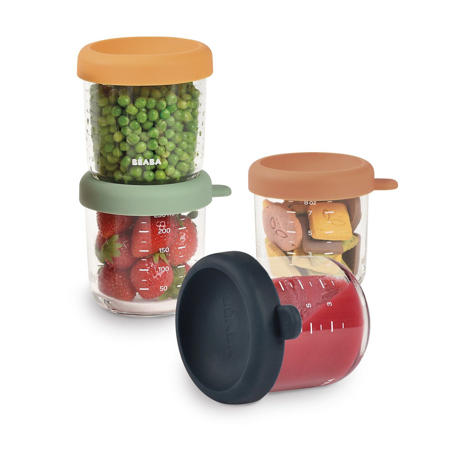 Coffret 4 portions verre 250ml