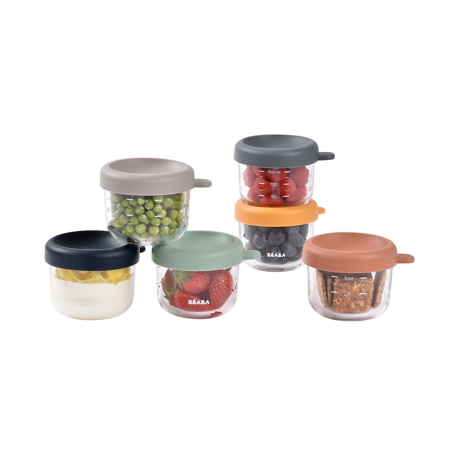 Set 6 portions verre 150 ml