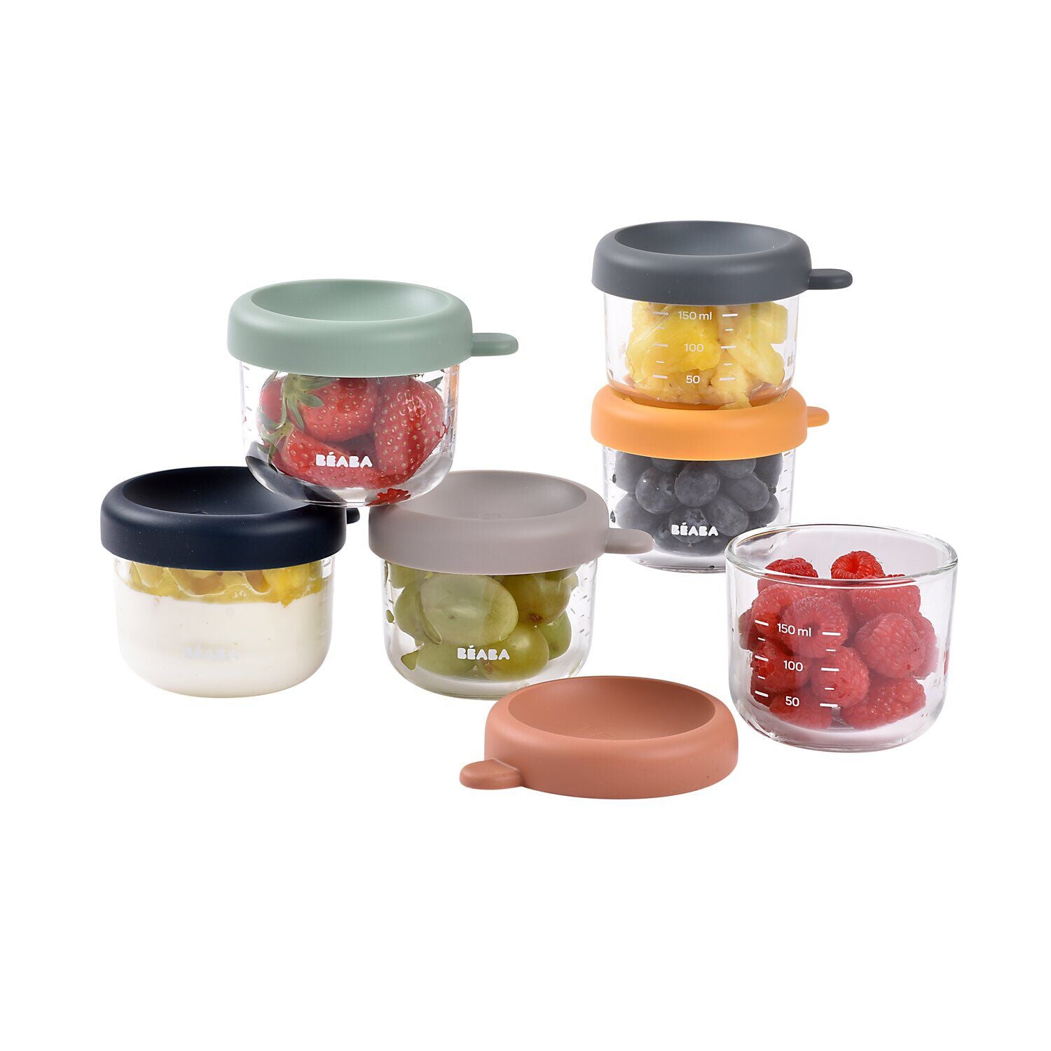 Set 6 portions verre 150 ml