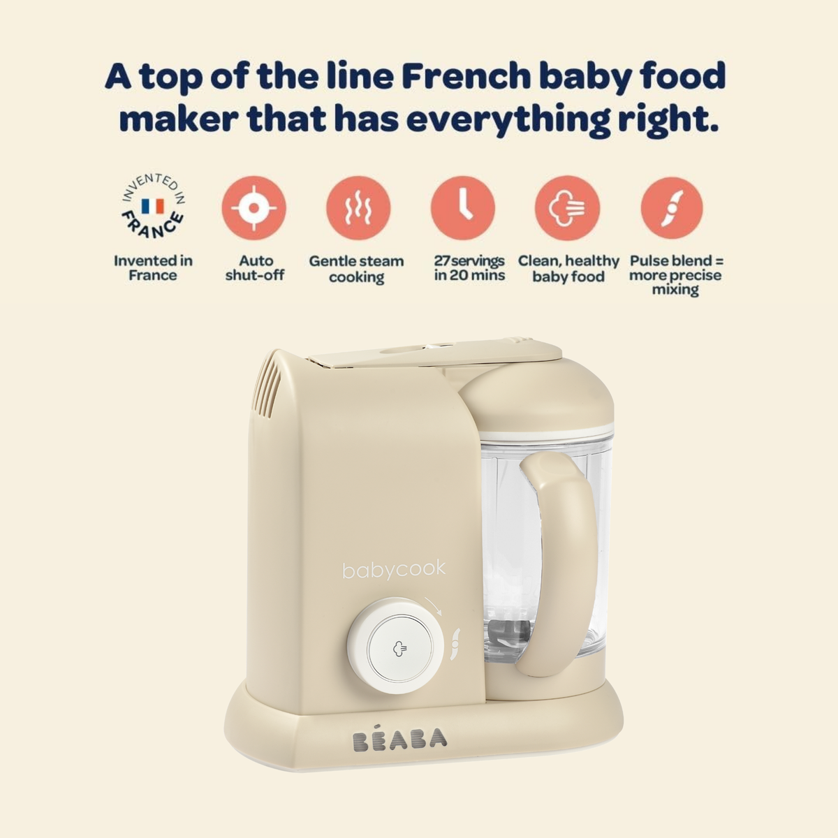 Babycook Solo® Baby Food Maker Processor