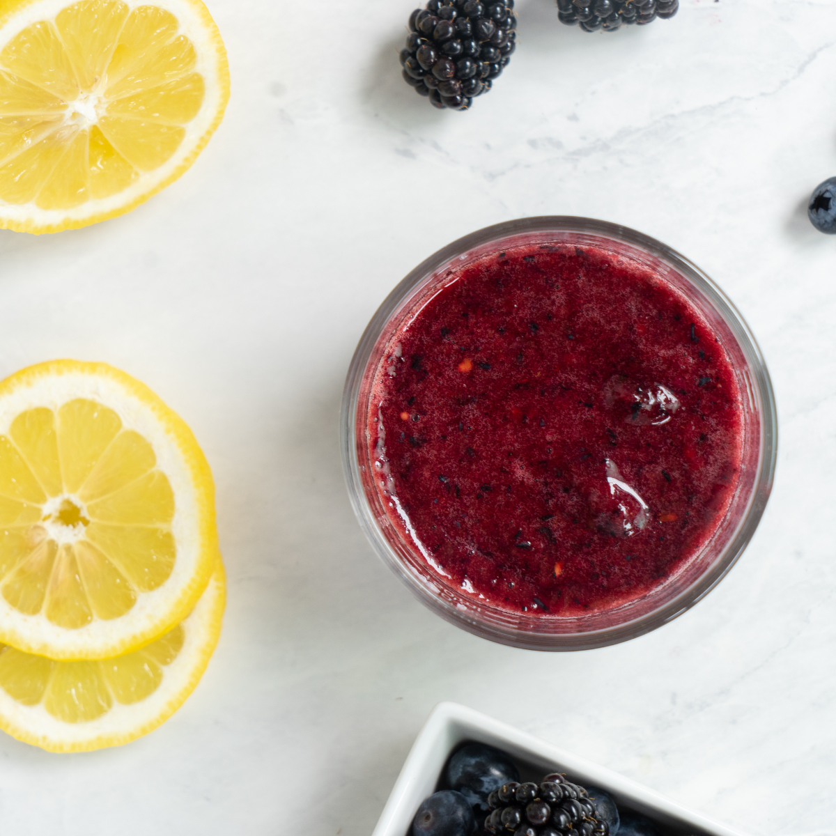 Blueberry, Blackberry & Lemon Puree