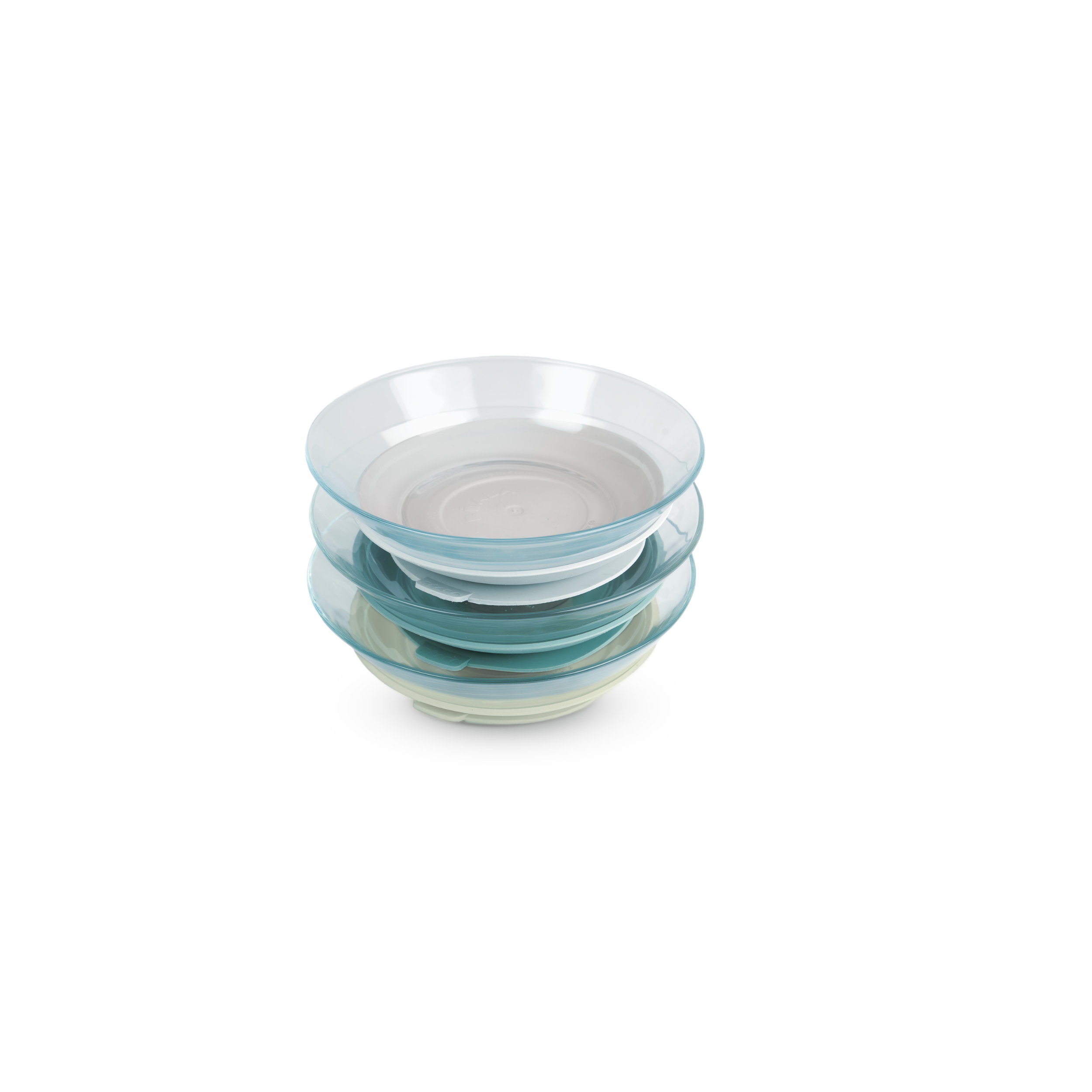 Béaba x Duralex 3-Piece Glass Plate Set
