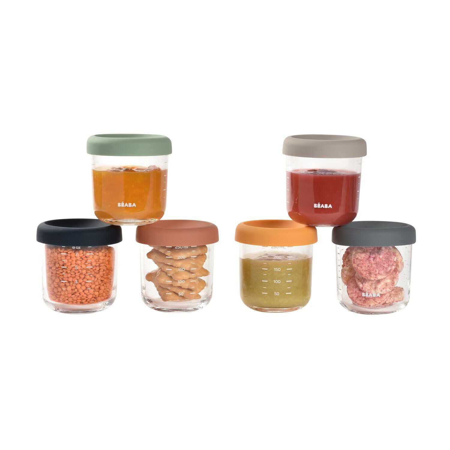 Coffret 6 portions verre 250ml