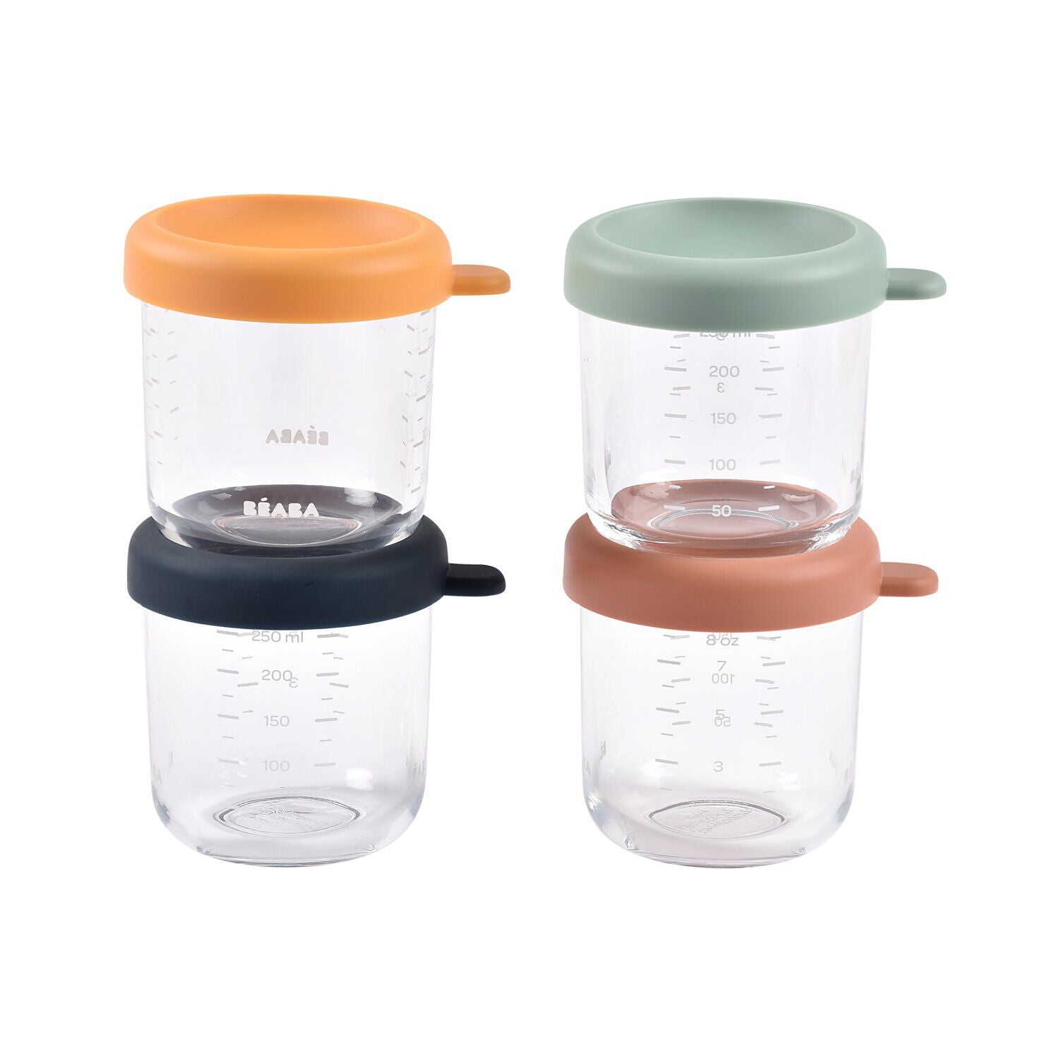 Coffret 4 portions verre 250ml
