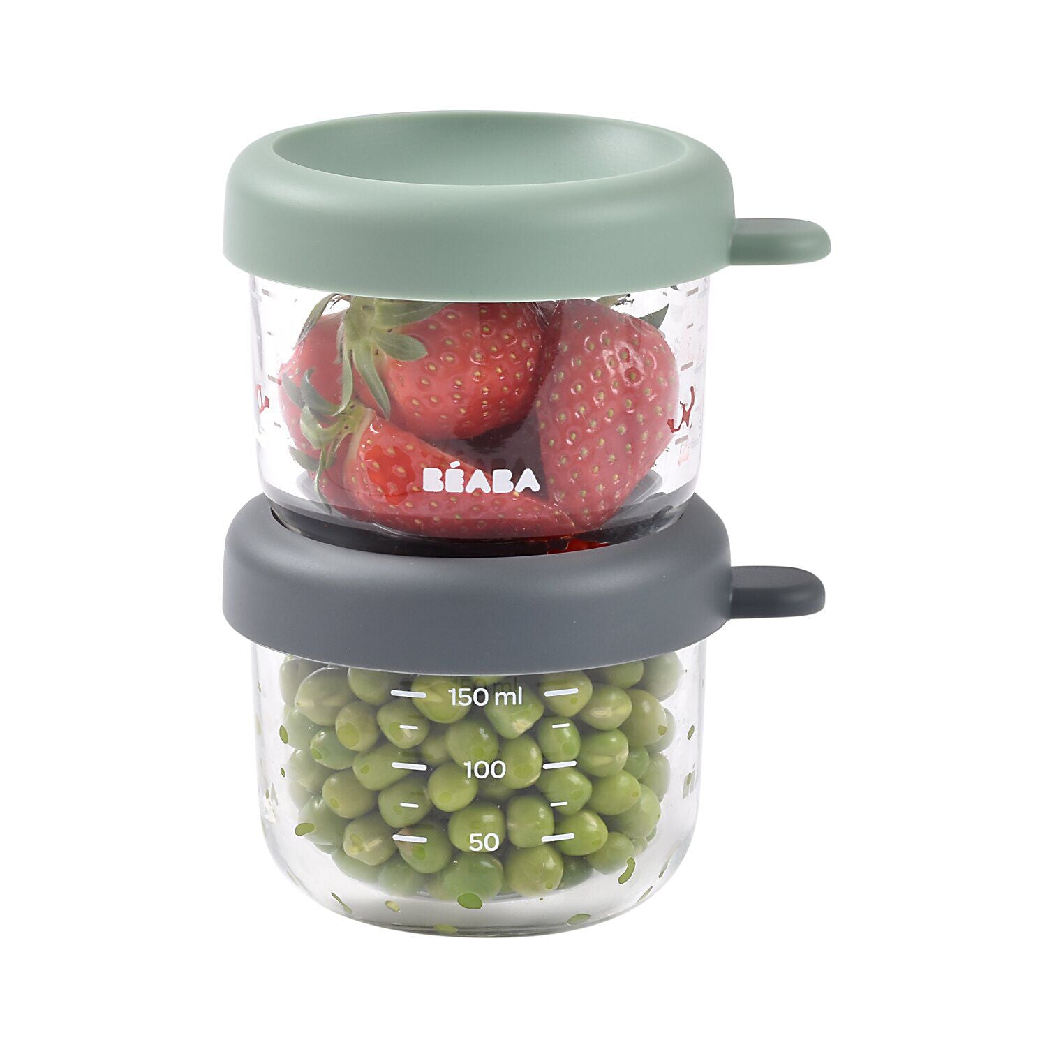 Lot de 2 portions verre 150 ml
